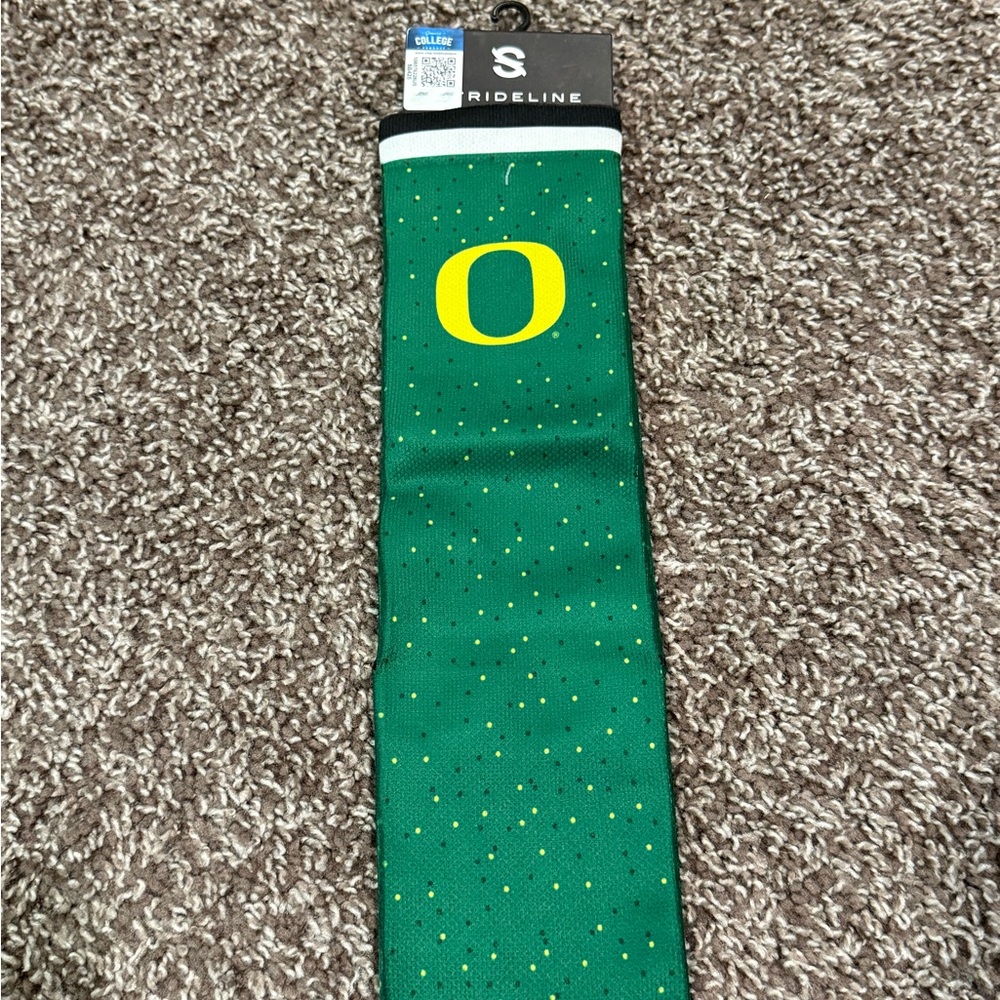 Rideline Oregon Ducks Green Athletic Crew Socks
